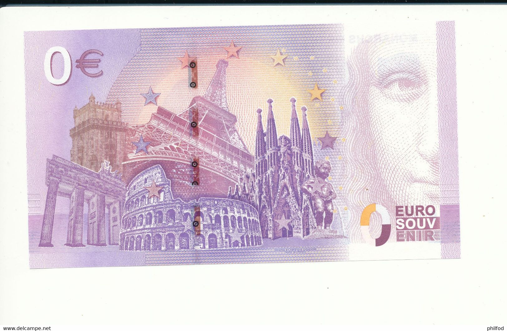 Billet Touristique 0 Euro - MONARCHS OF THE NETHERLANDS - PEAS - 2020-3 -  n° 3224 - Autres & Non Classés