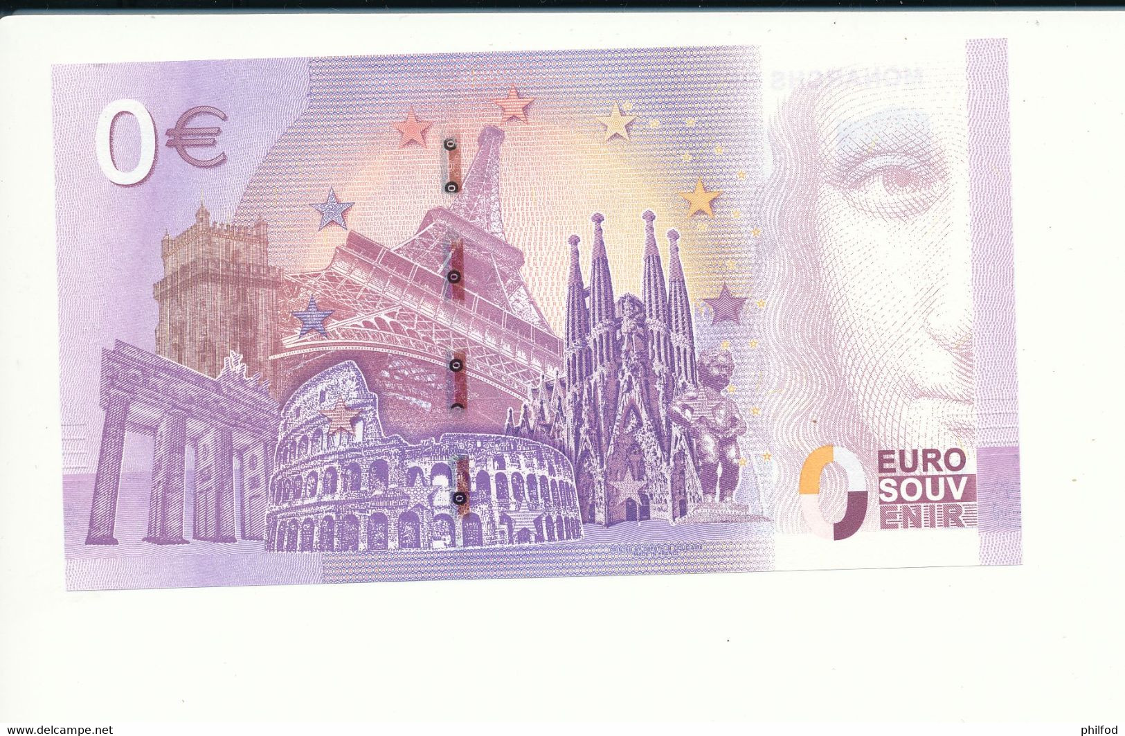 Billet Touristique 0 Euro - MONARCHS OF THE NETHERLANDS - PEAS - 2020-4 -  n° 3211 - Autres & Non Classés