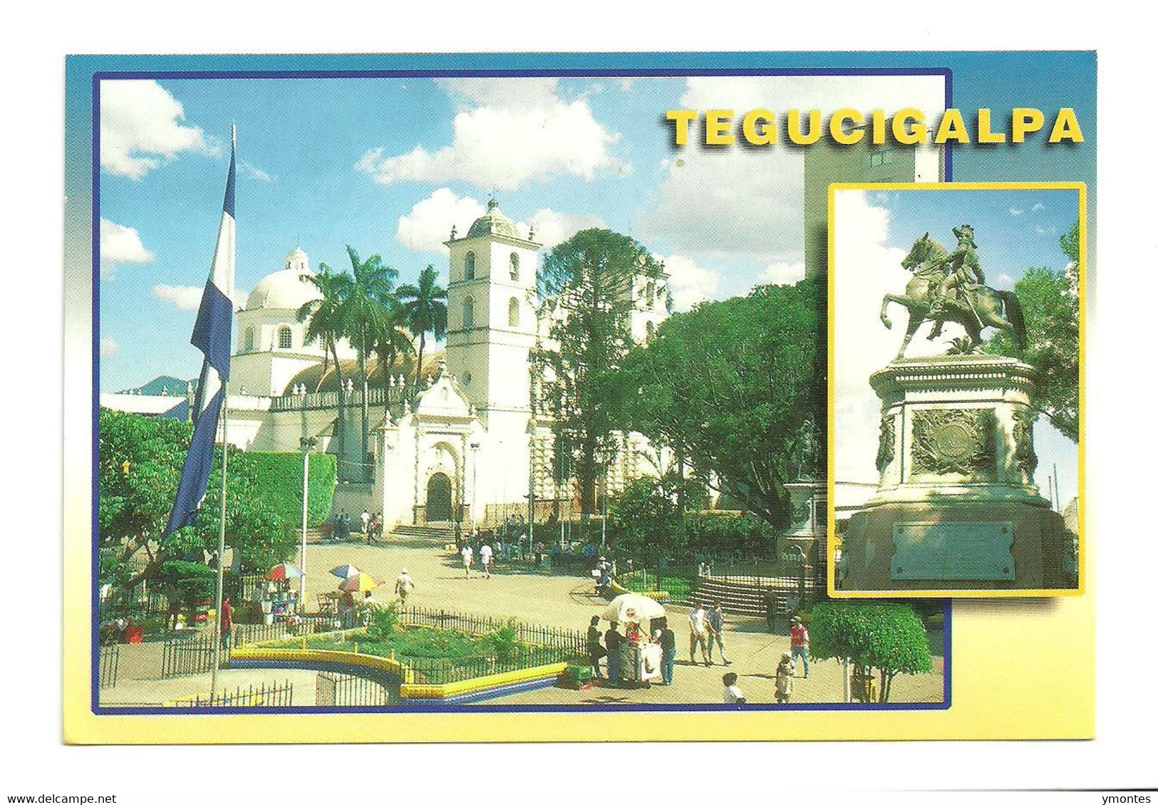 Circulated Danli To Tegucigalpa 2009 , Soccer Stamp - Honduras