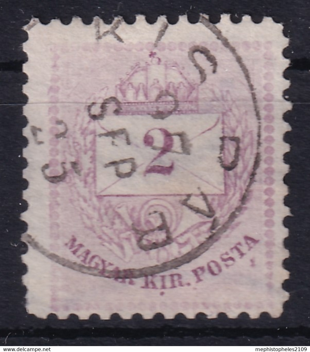 HUNGARY 1874-76 - Canceled - Perf. 11 1/2 - Sc# 13b - Gebruikt