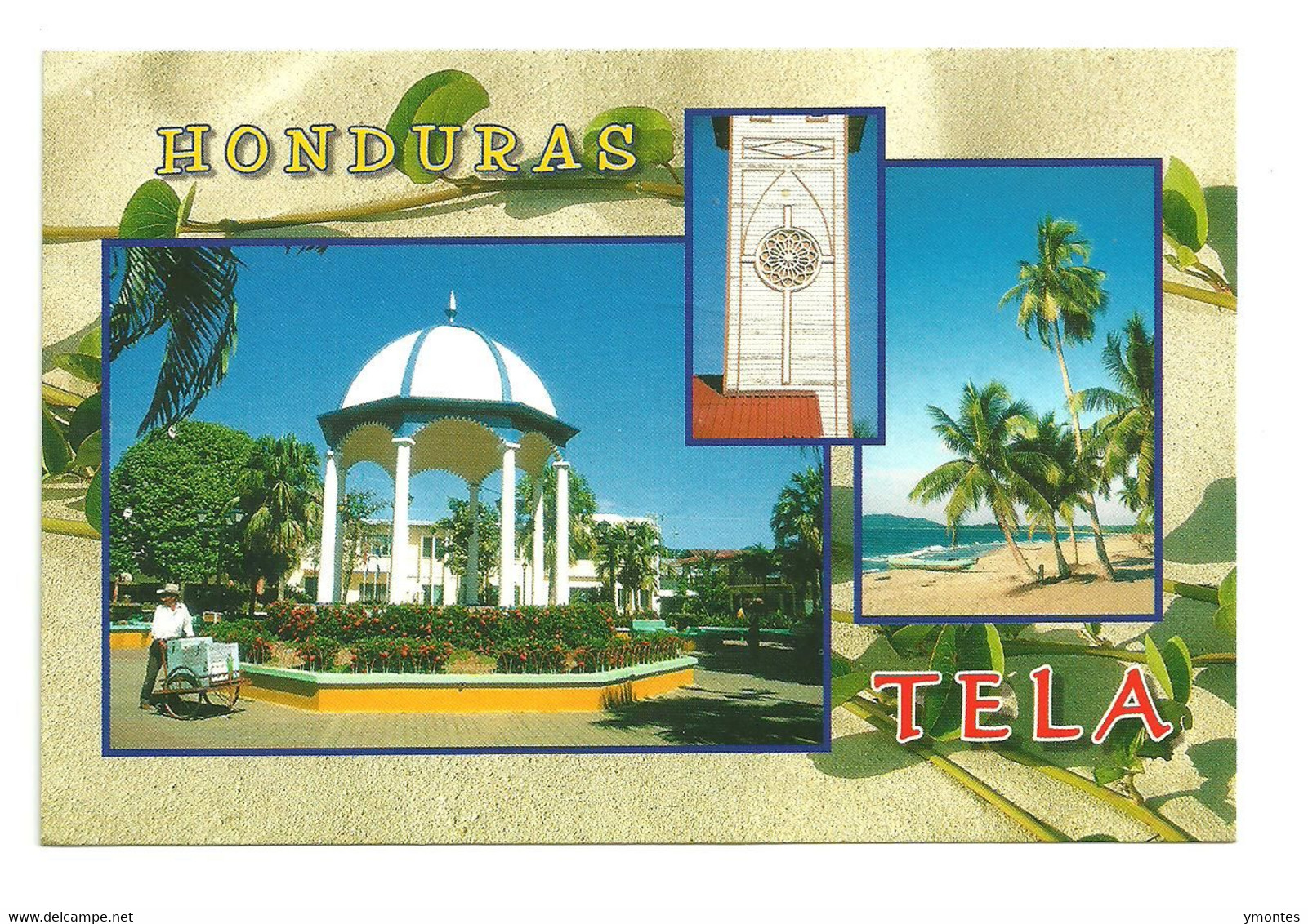 Circulated El Paraiso To Tegucigalpa 2009, Christmas 2005 Overprint Stamp - Honduras