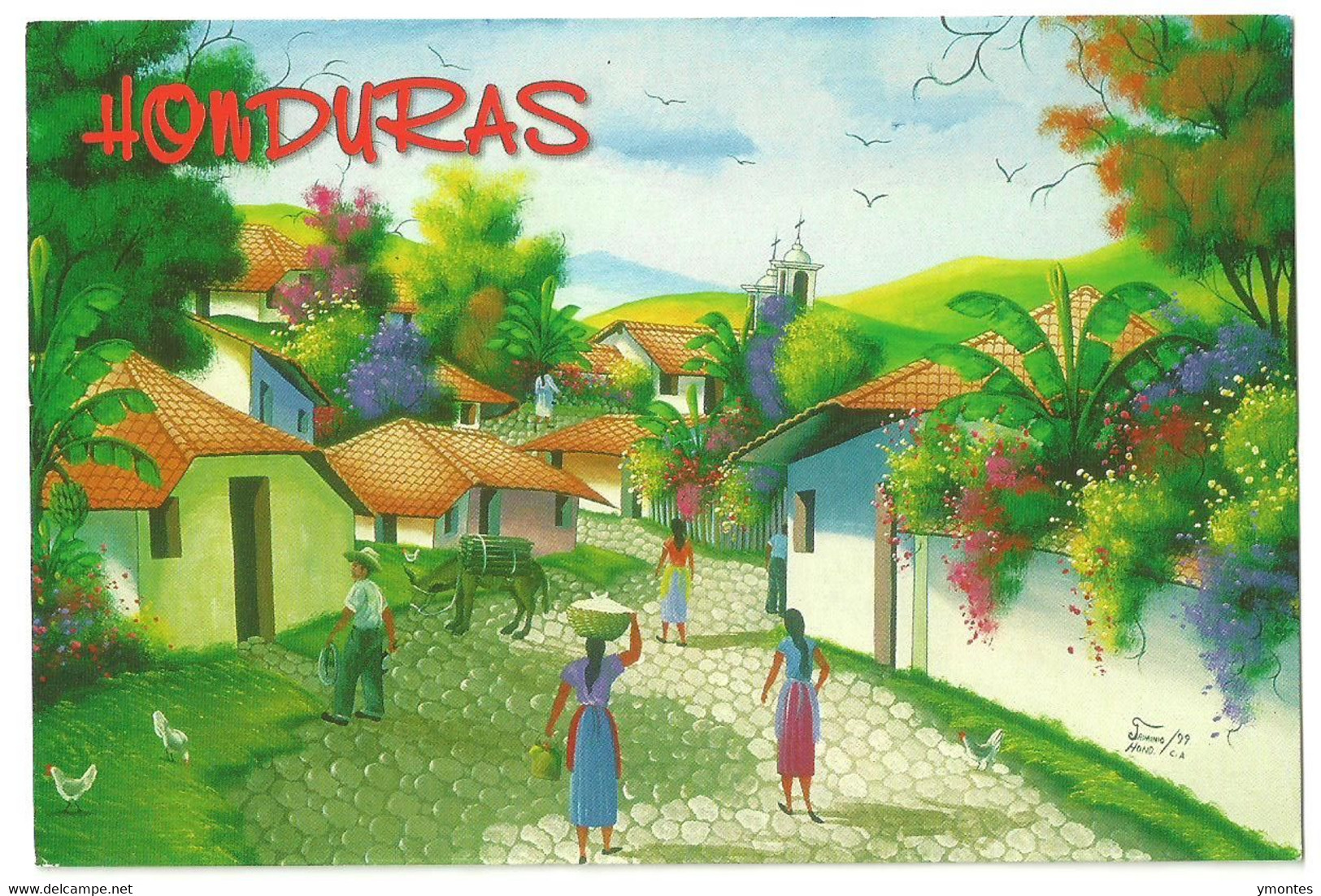Circulated Tegucigalpa To Santa Rosa De Copan 2011 ( 70 Anniv.Diplomatic Relations With Japan And UPAEP 2011 Stamps) - Honduras