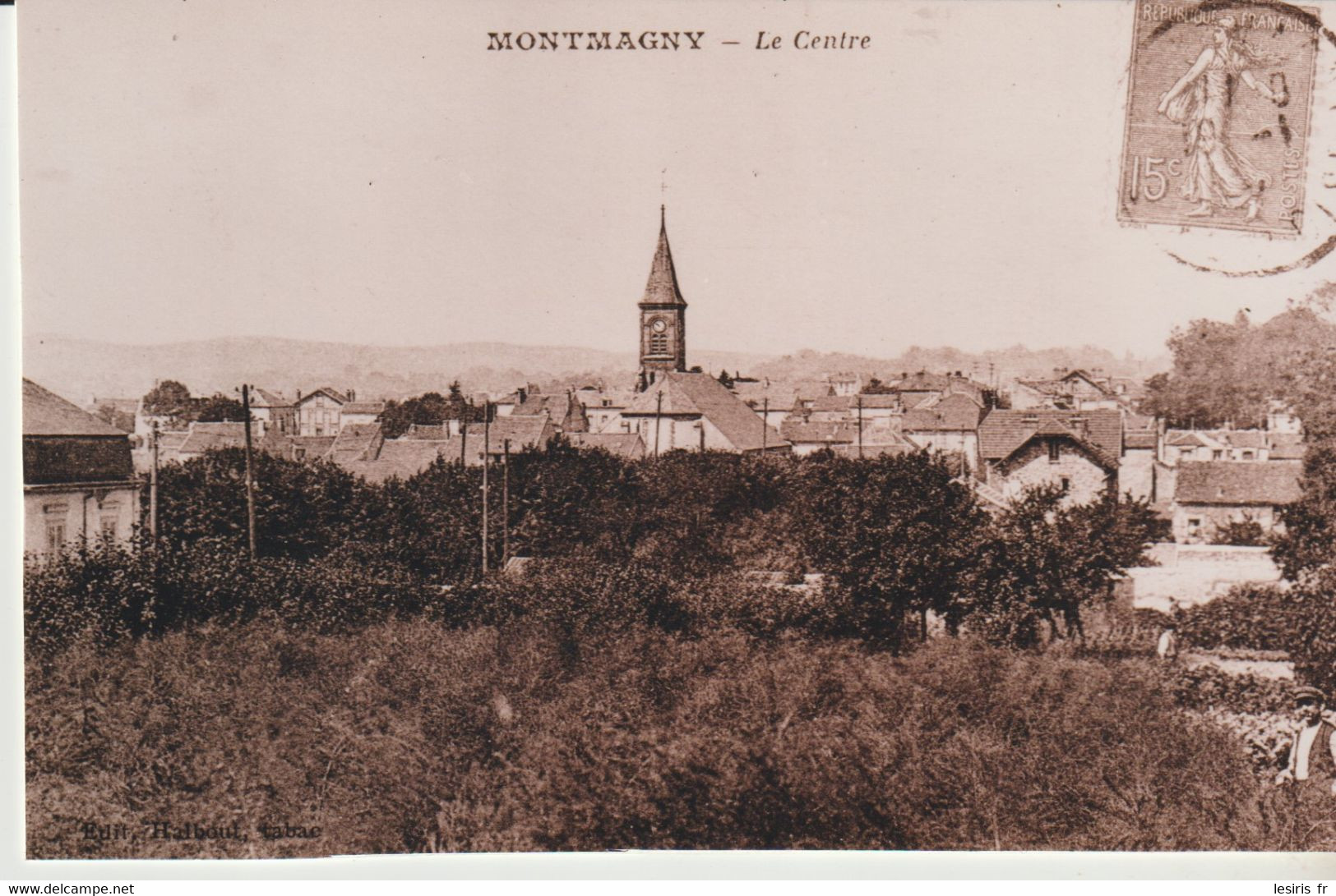 C.P. - MONTMAGNY - LE CENTRE - REPRODUCTION - - Montmagny