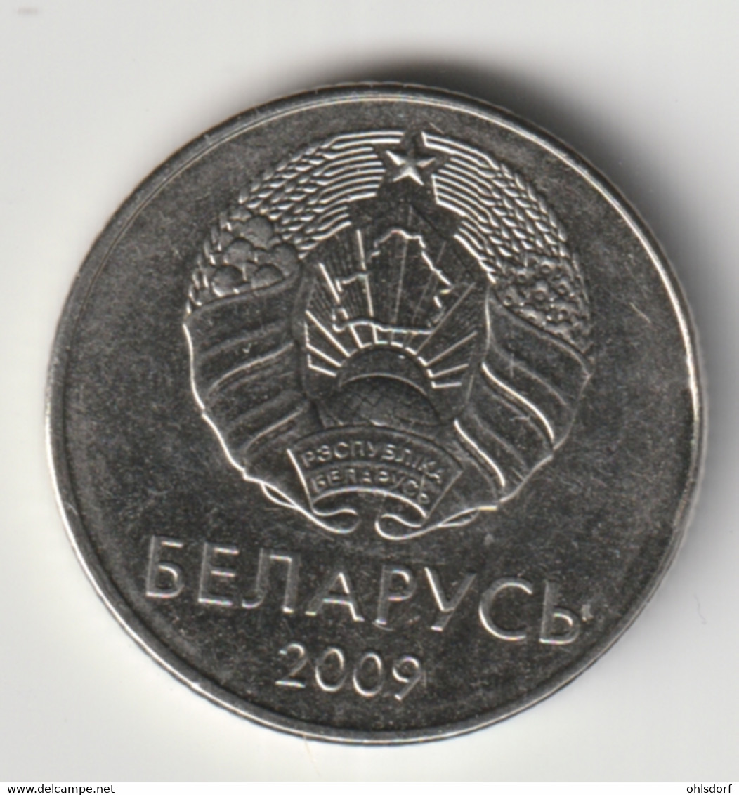 BELARUS 2009: 1 Ruble, KM 567 - Belarús