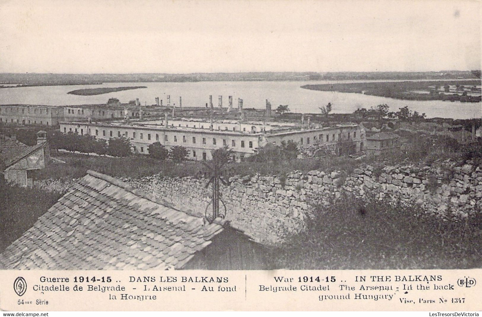 MILITARIA - Guerre 1914 1915 - Dans Les Balkans - Citadelle De Belgrade - Carte Postale Ancienne - War 1914-18