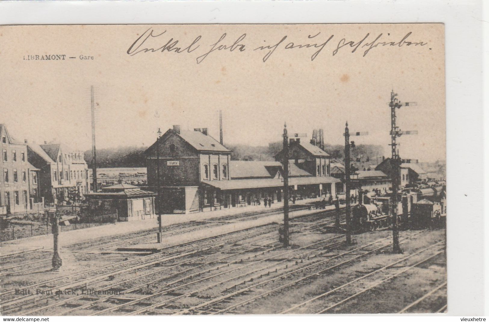 LIBRAMONT  Gare Bahnhof Trein Statie - Libramont-Chevigny