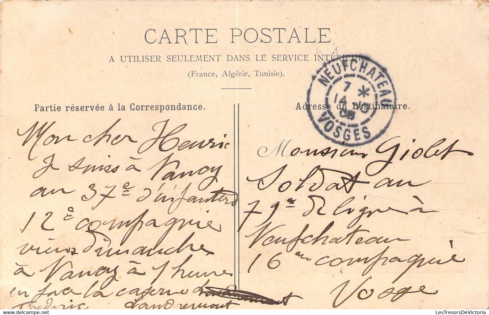 Thèmes - Militaria - Casernes - NANCY - Caserne Landremont - La Lorraine Illustrée - Carte Postale Ancienne - Casernes