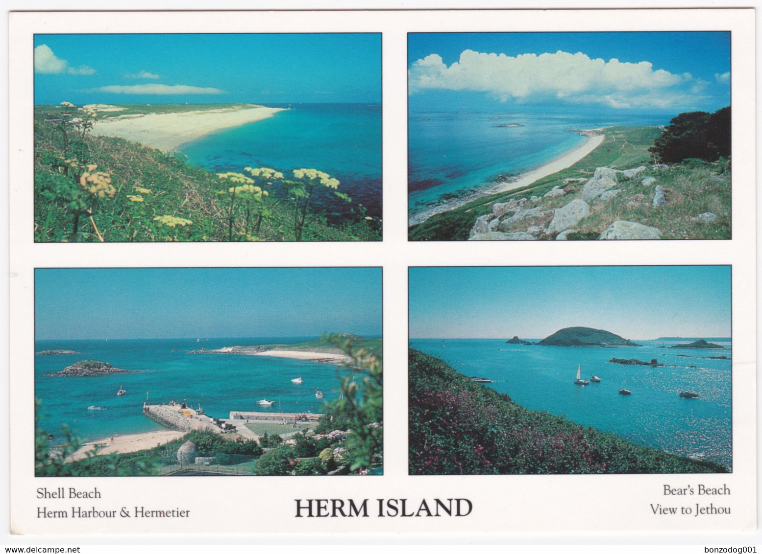 Herm Island, Channel Islands. Shell Beach, Hermetier, Bear’s Beach. Unposted - Herm