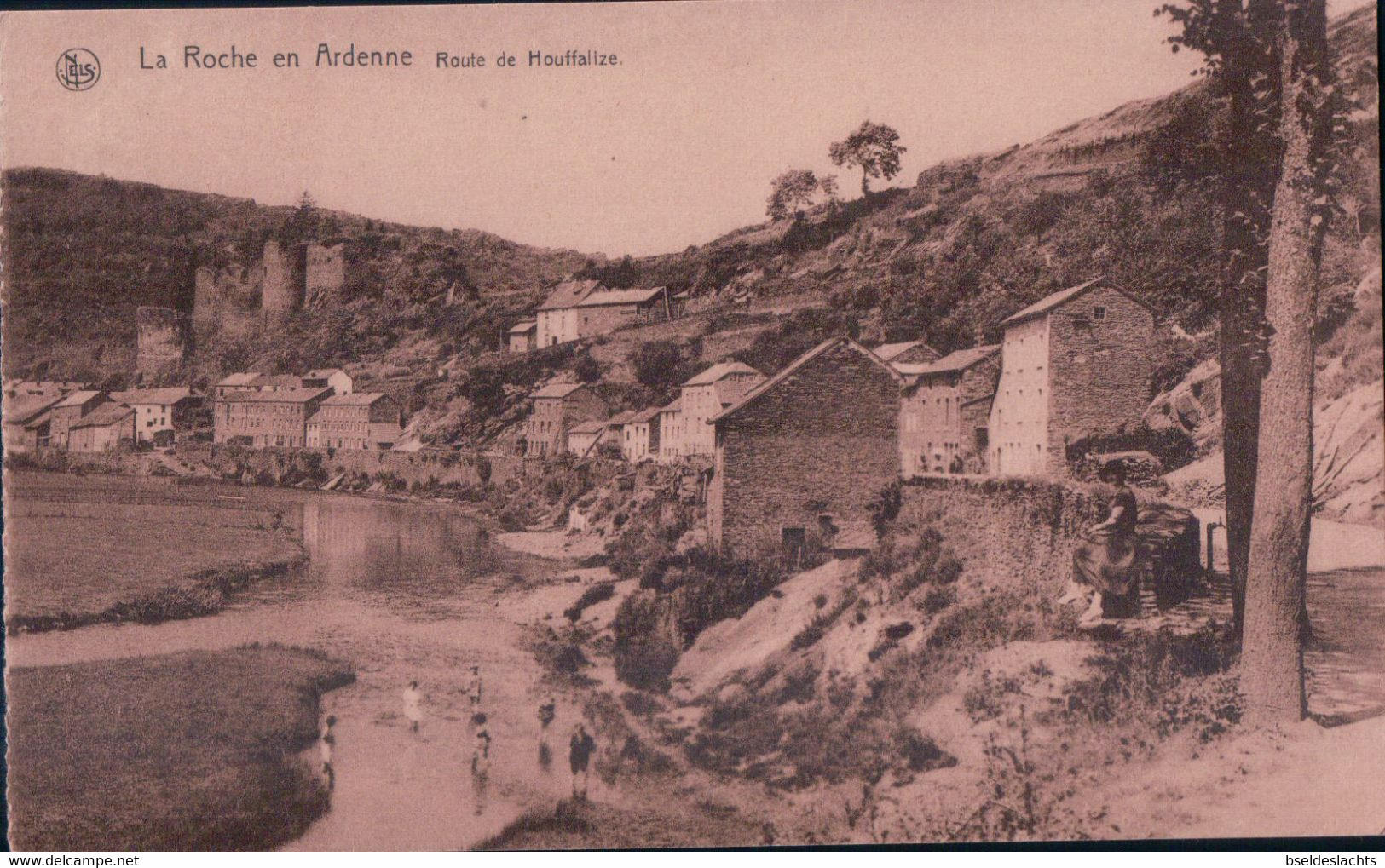 La Roche En Ardenne Route De Houffailize - La-Roche-en-Ardenne