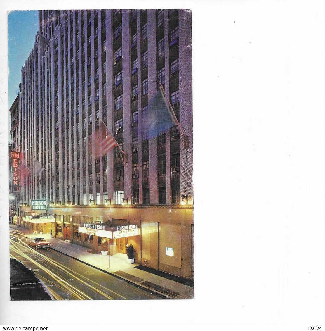 HOTEL EDISON. 46TH TO 47TH STREET. NEW YORK. - Cafés, Hôtels & Restaurants