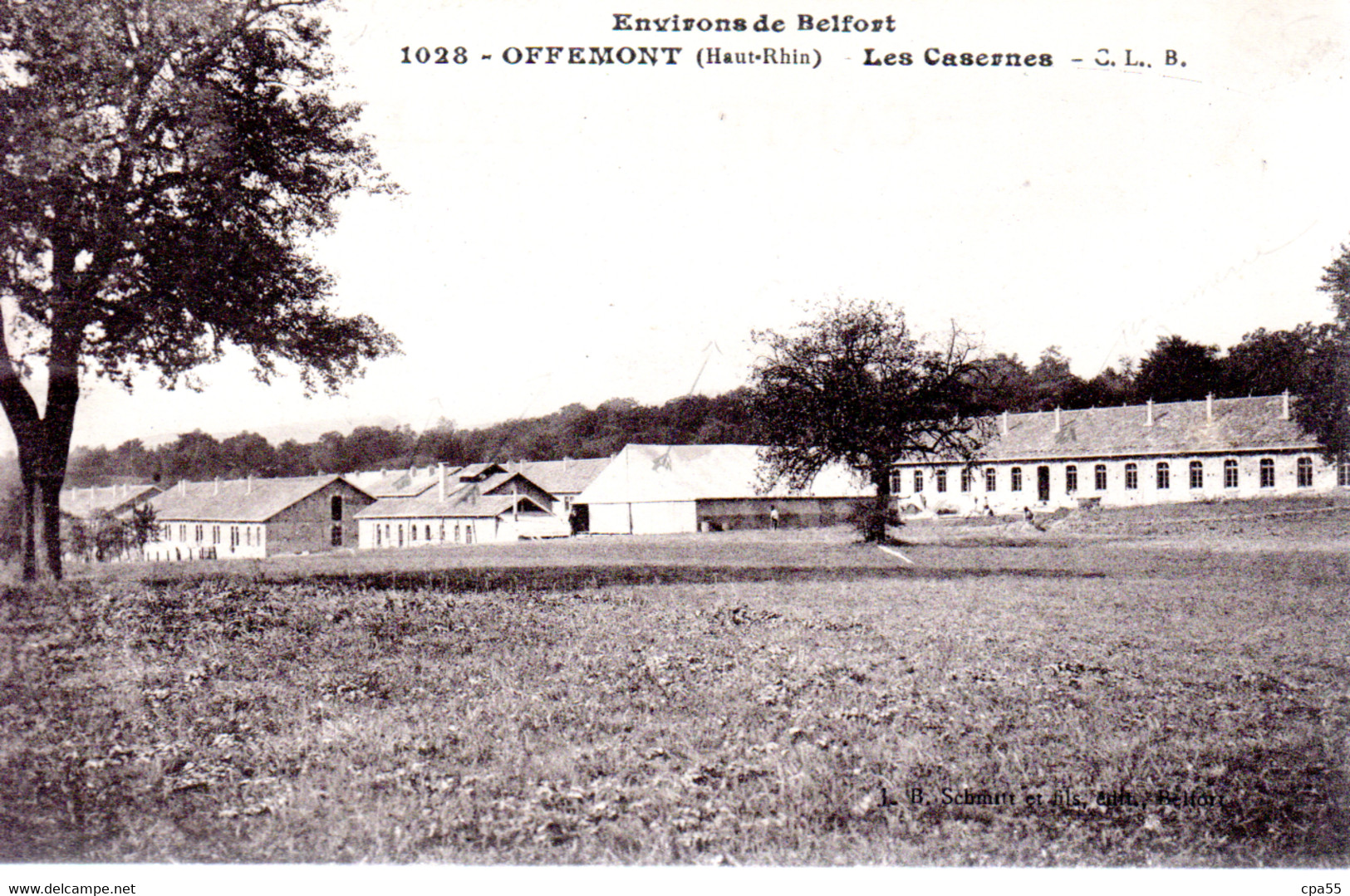 OFFEMONT  -  Les Casernes  -  N° 1028 - Offemont