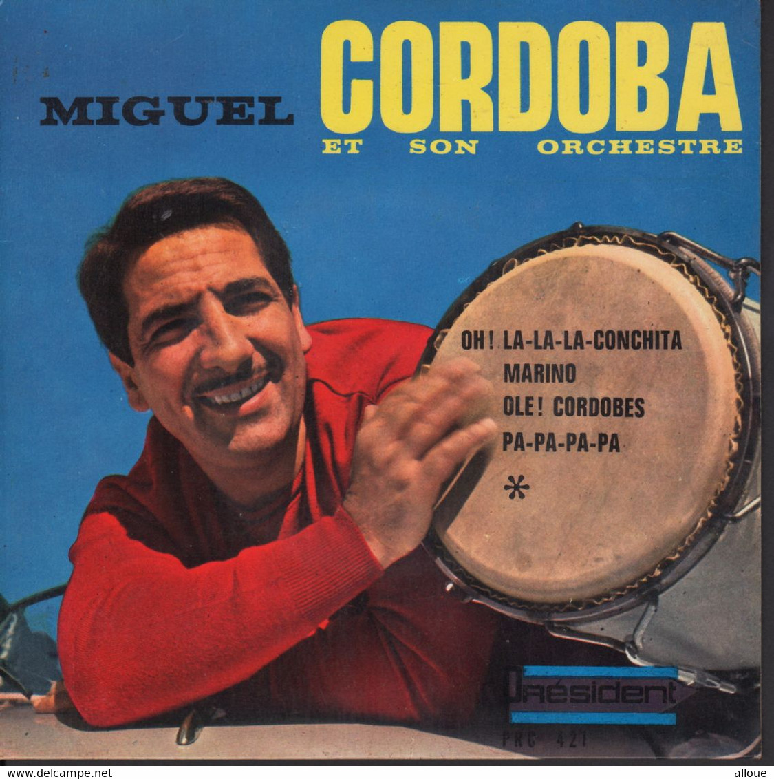 MIGUEL CORDOBA ET SON ORCHESTRE FR EP - OH ! LA-LA-CONCHITA  + 3 - CHA-CHA - Autres - Musique Espagnole