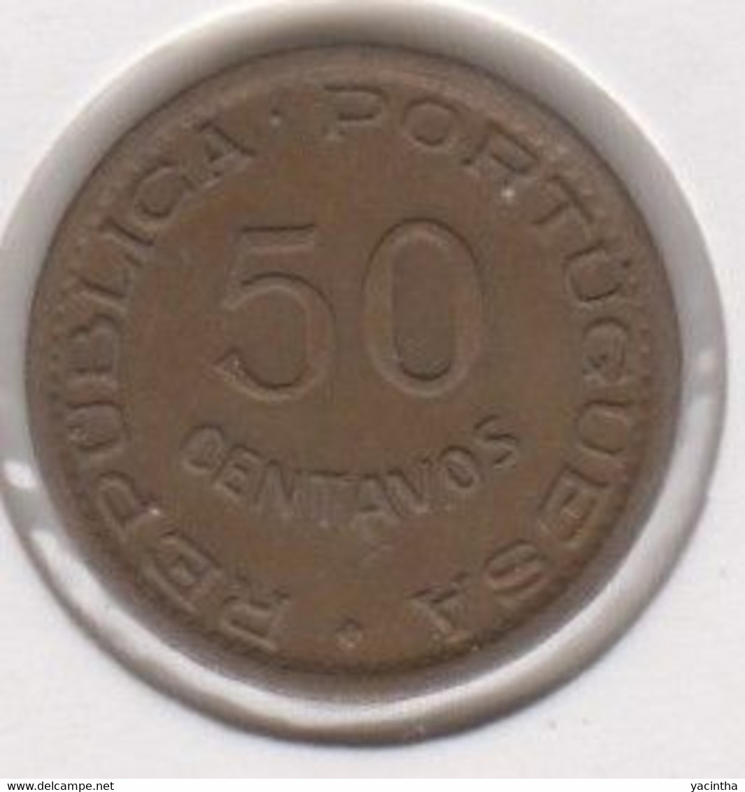 @Y@   Angola  50  Centavos  1961    (10) - Angola
