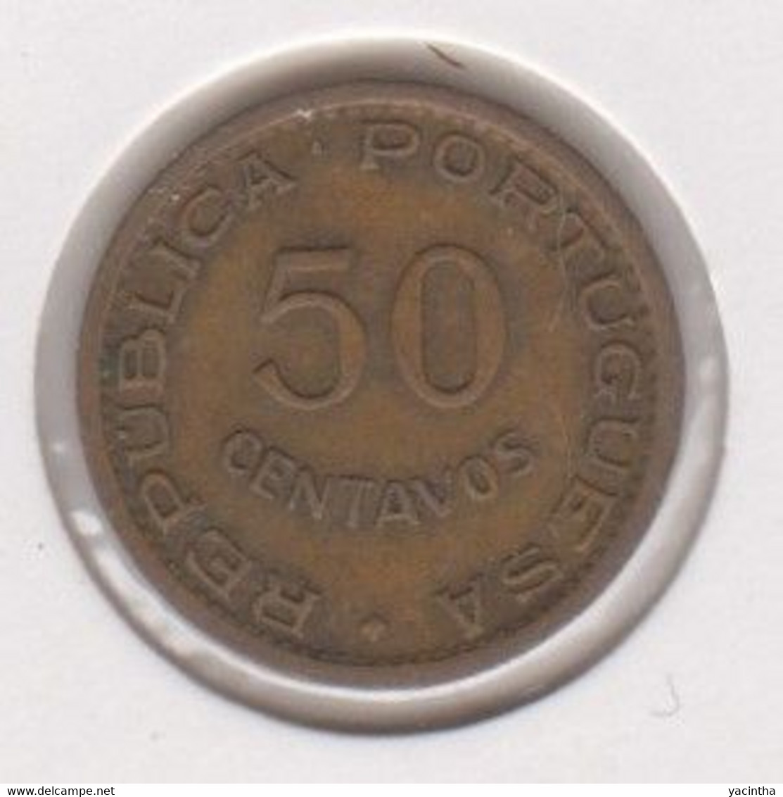 @Y@   Angola  50  Centavos  1958    (11) - Angola