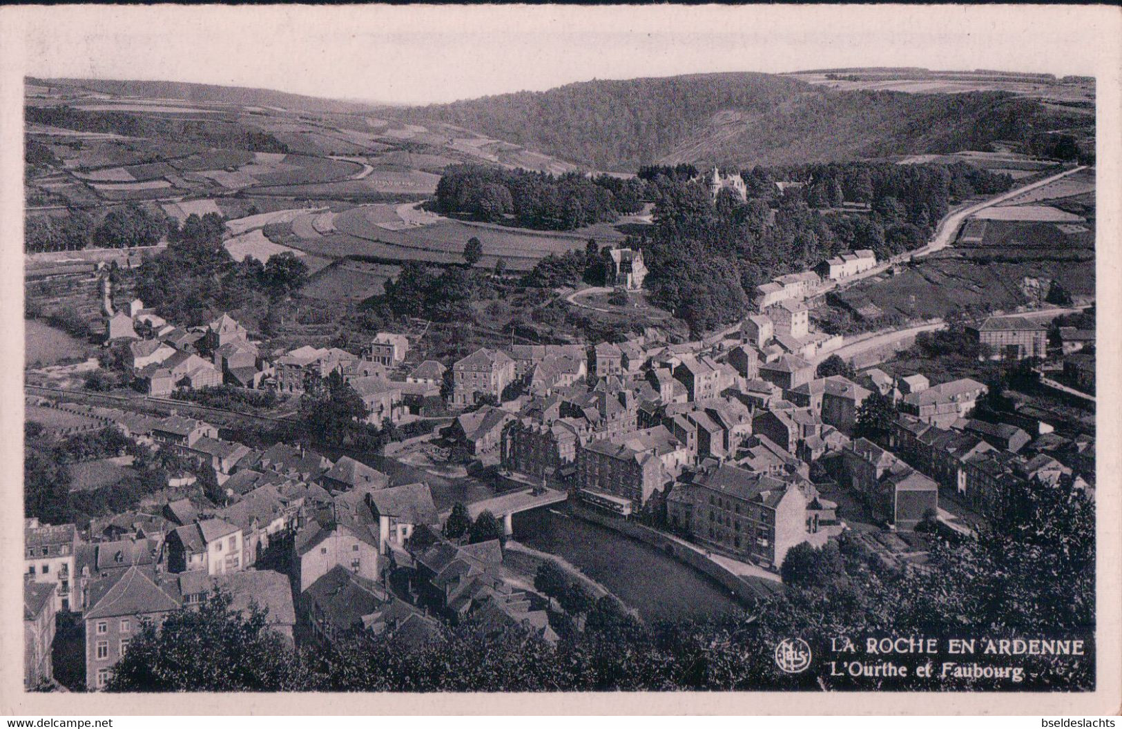 La Roche En Ardenne L'ourthe Et Faubourg - La-Roche-en-Ardenne