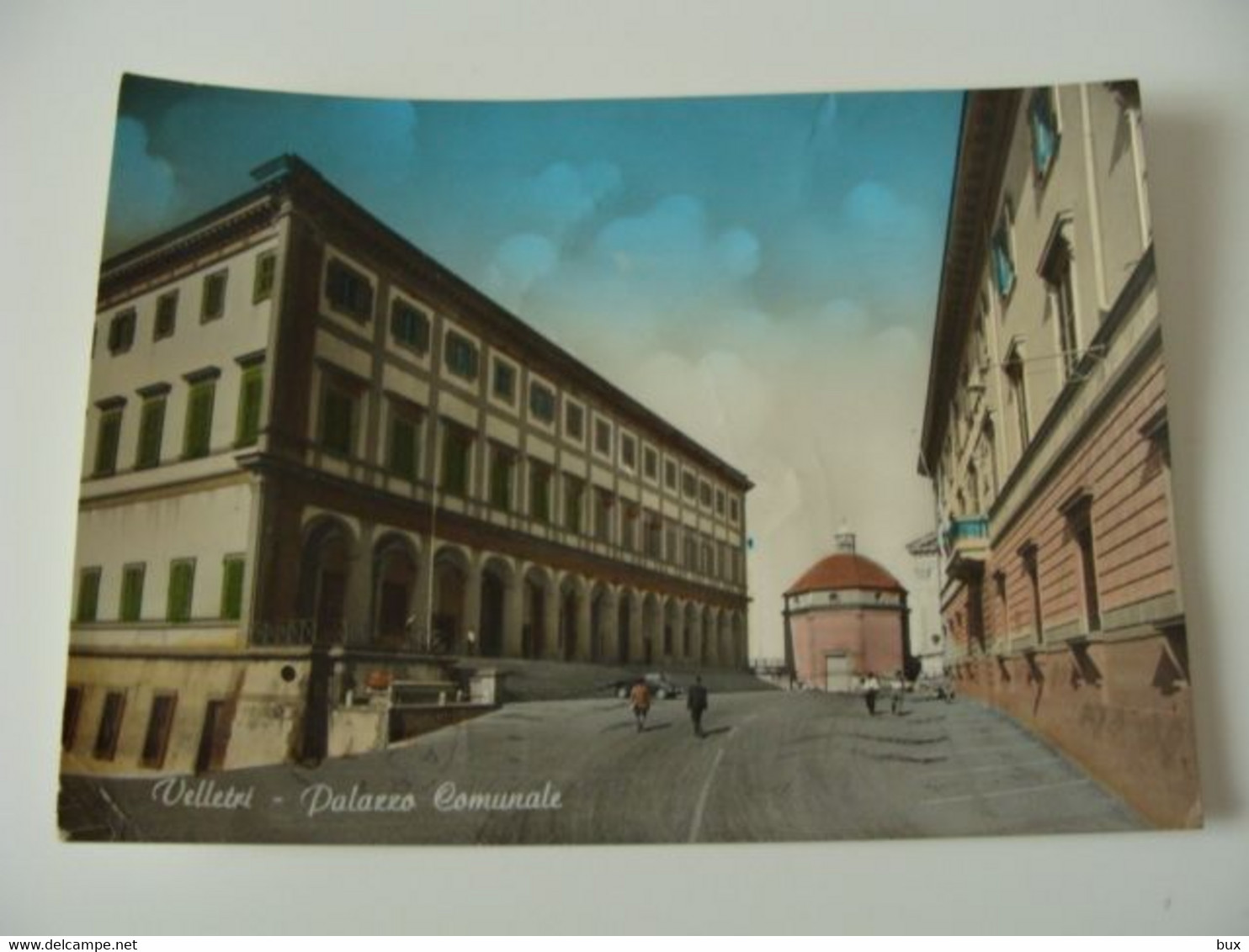 VELLETRI PALAZZO COMUNALE  ROMA   VIAGGIATA  COME DA FOTO ACQUERELLATA  °°°° - Velletri