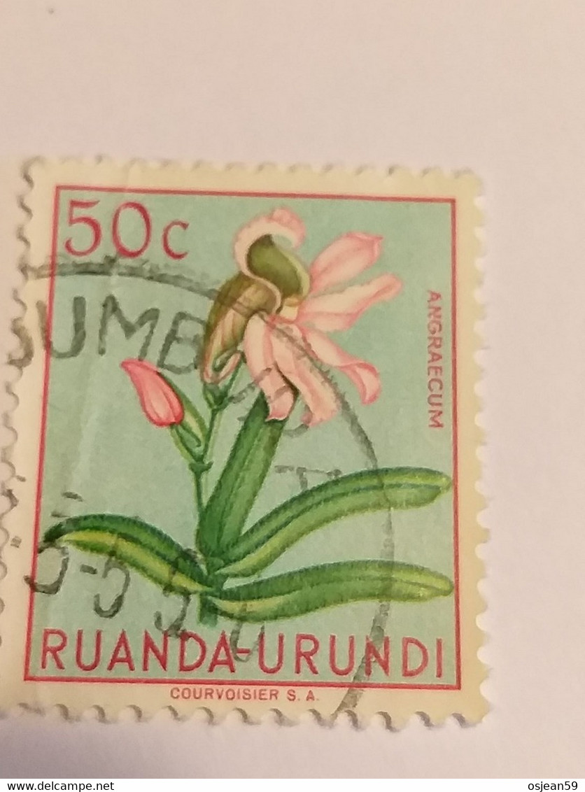 Ruanda-urundi -COB 152 Obl. - Usados