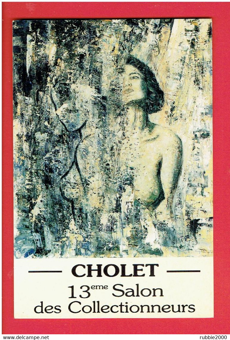 CHOLET 1994 SALON DES COLLECTIONNEURS ILLUSTRATEUR CHANTAL METAYER - Bourses & Salons De Collections