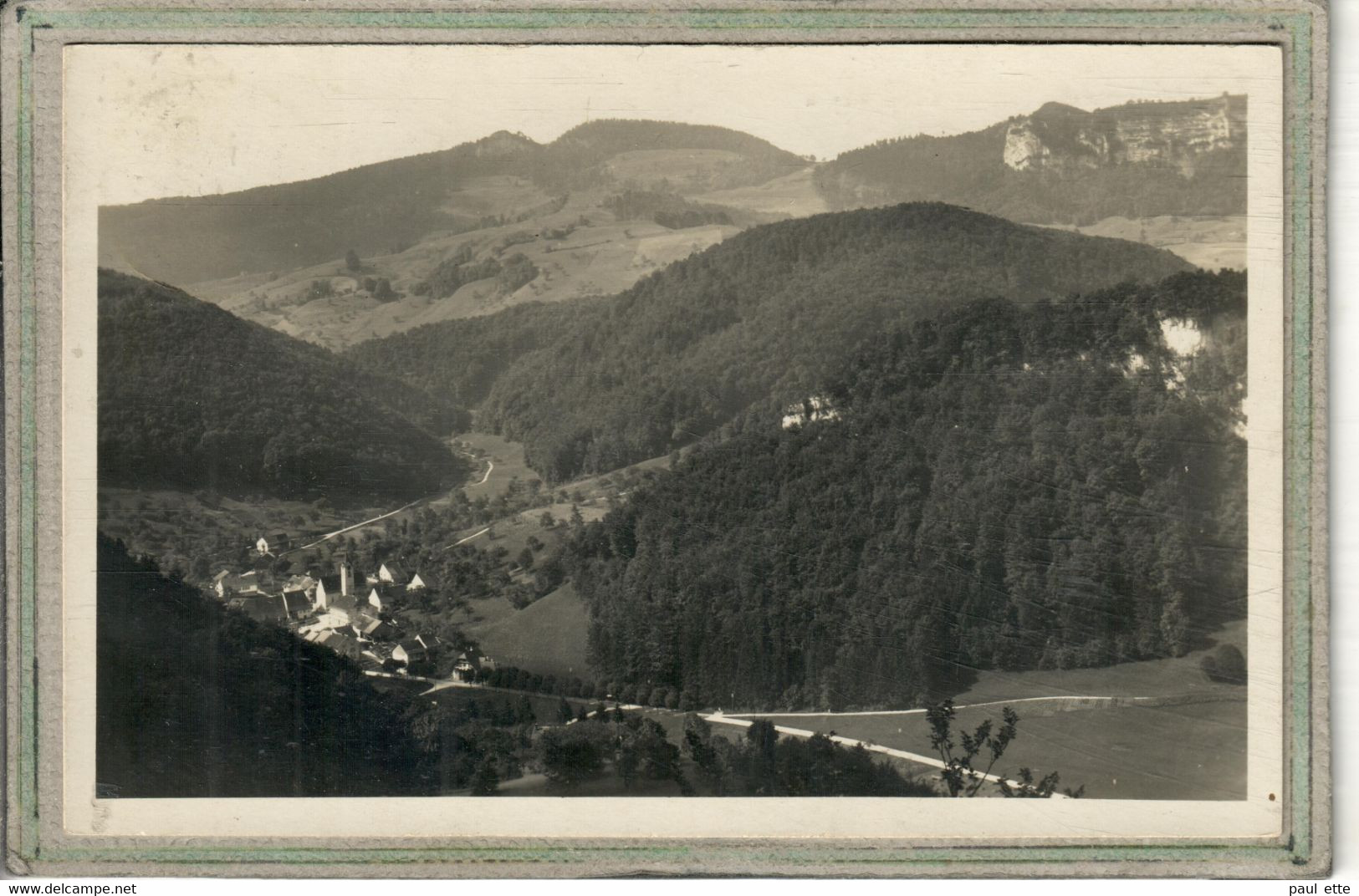 CPA - (Suisse-Bâle-Campagne)  EPTINGEN Mit Bölchen & Lauchfluh - 1940 / 50 - Eptingen