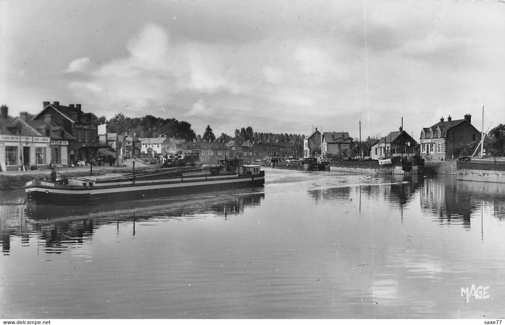 LONGUEIL ANNEL - Vue En Aval Des écluses - Péniche - Longueil Annel