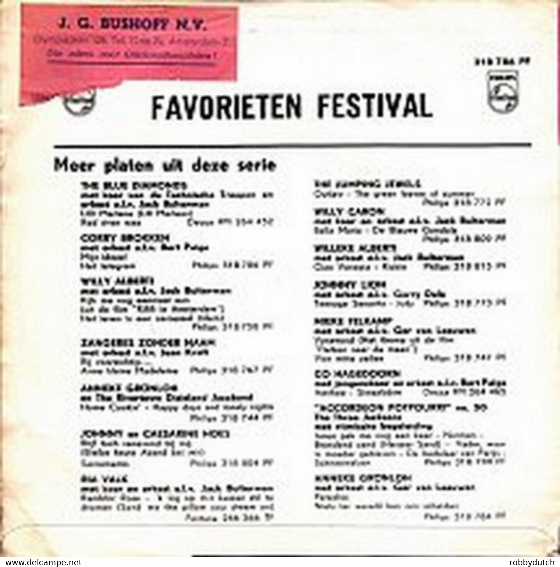 * 7" *  CORRY BROKKEN - MIJN IDEAAL (Holland 1962 EX-) - Sonstige - Niederländische Musik