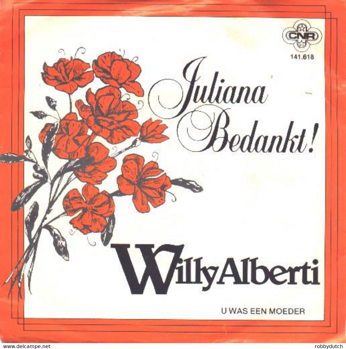 * 7" *  Willy Alberti - Juliana Bedankt. - Autres - Musique Néerlandaise