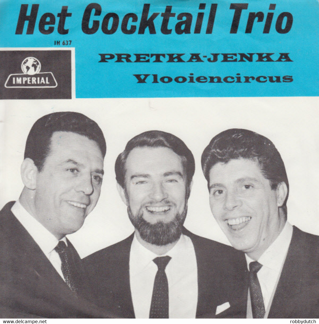 * 7" * COCKTAIL TRIO - PRETKA-JENKA / VLOOIENCIRCUS (Holland 1965) - Cómica