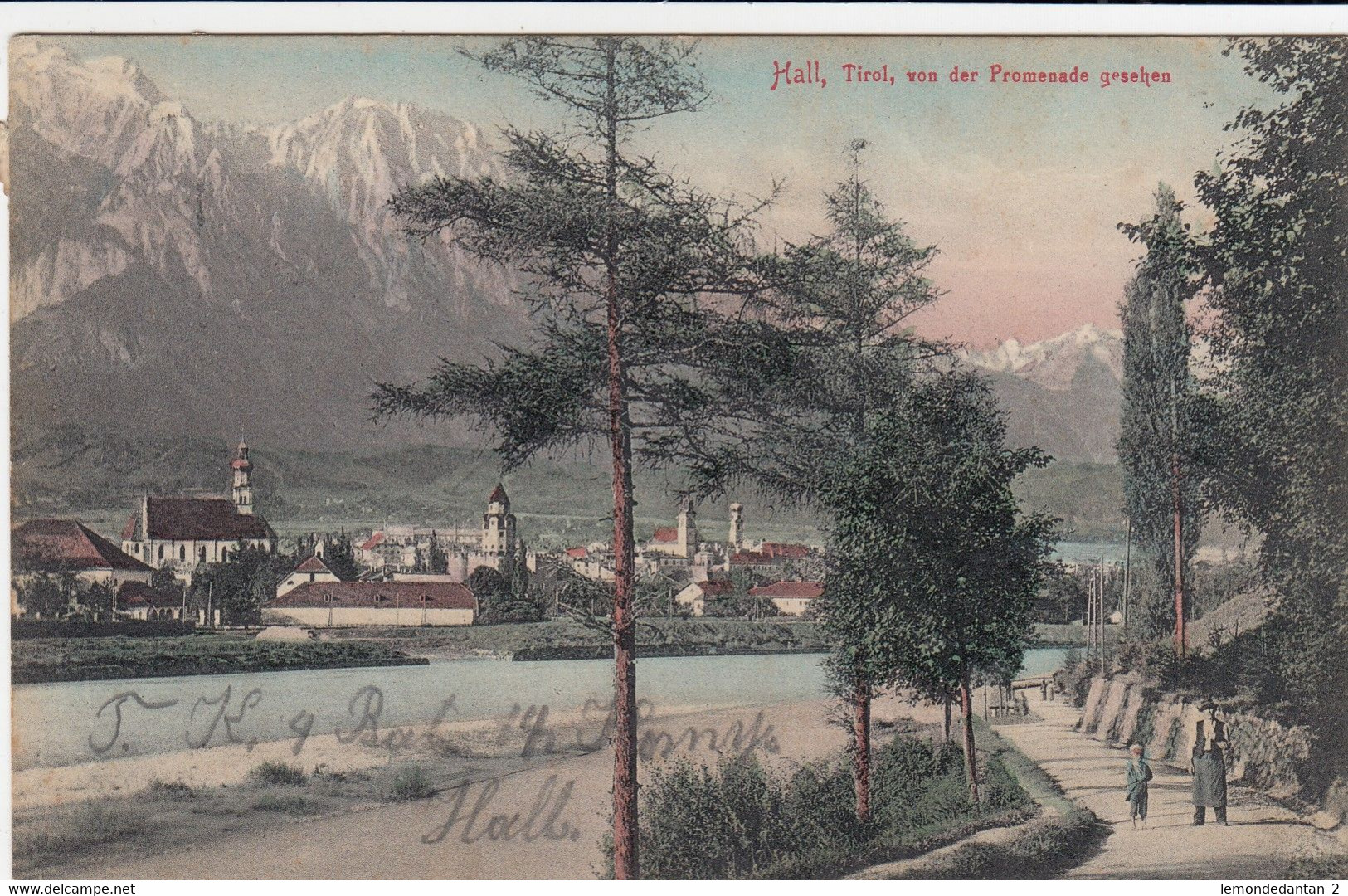 Hall - Tirol - Von Der Promenade Gesehen - Hall In Tirol