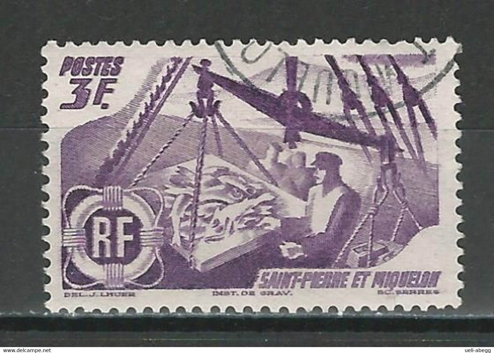 SPM Yv. 335, Mi 357 O - Used Stamps