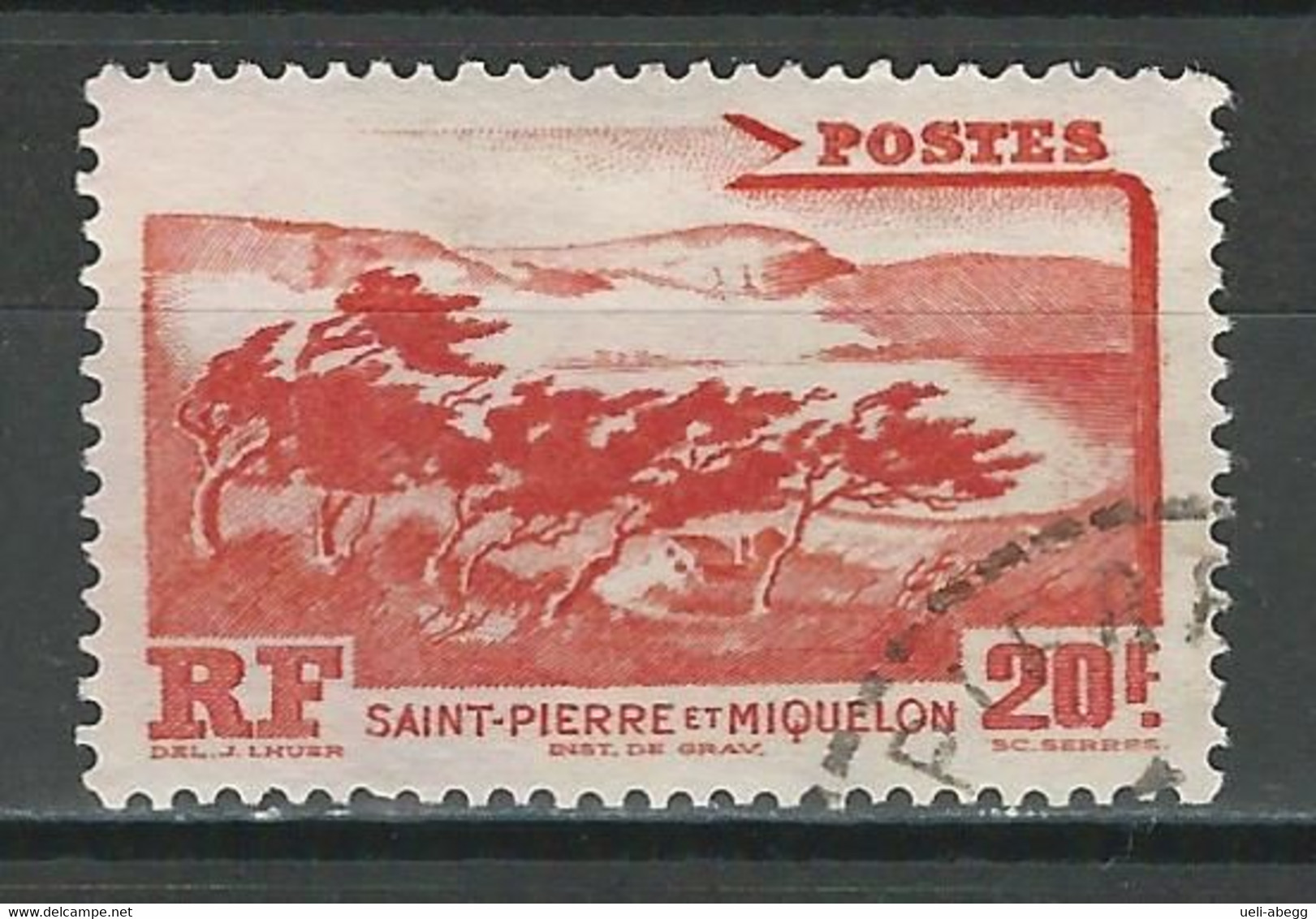 SPM Yv. 342, Mi 366 O - Used Stamps