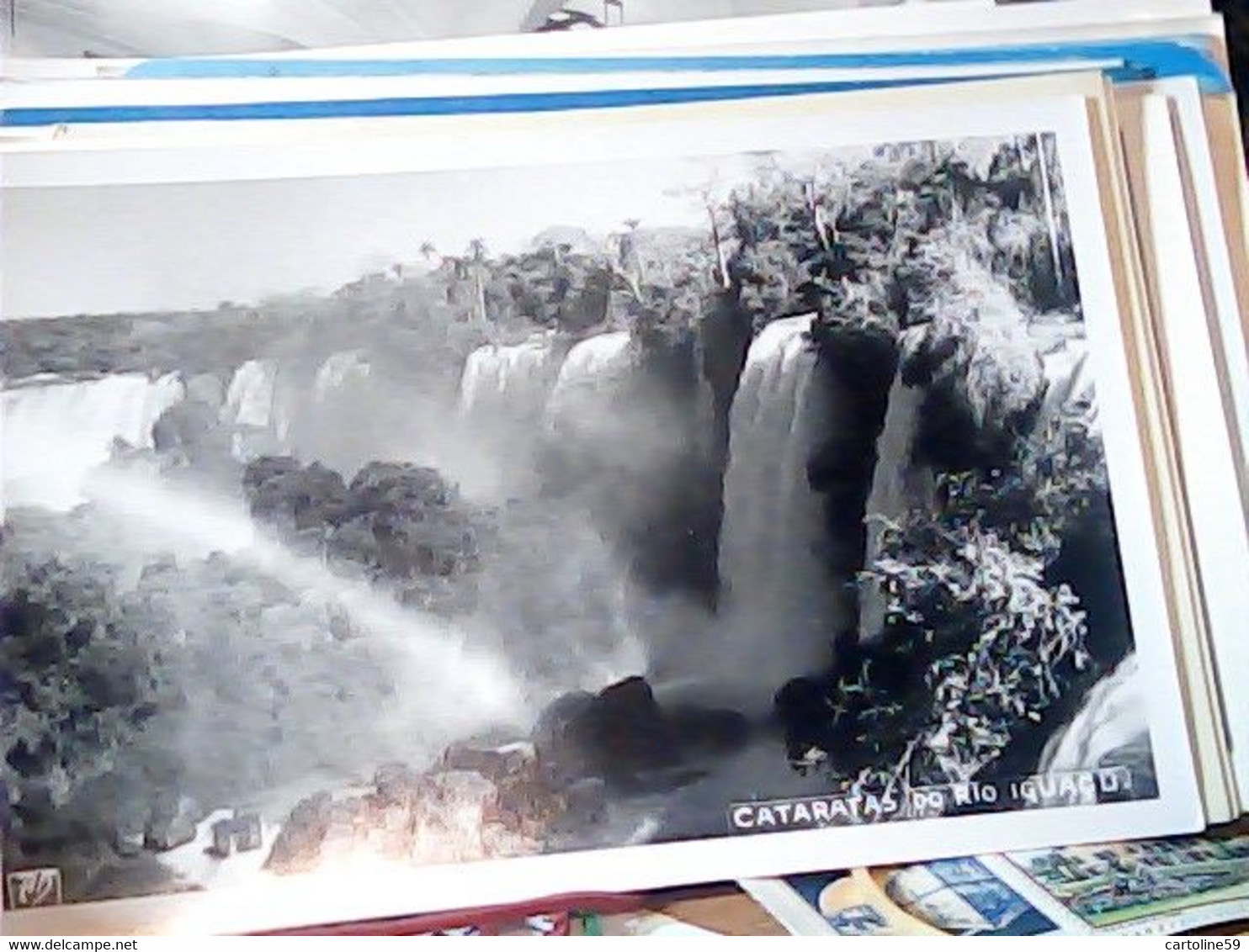 7 CARD BRASIL  BRESIL CATARATAS DO RIO IGUACU CASCATE  N1955  JG8974 - Manaus