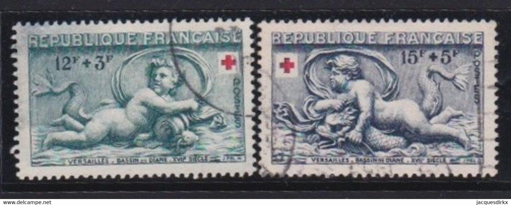 France   .   Y&T   .    937/938    .     O      .     Oblitéré - Used Stamps