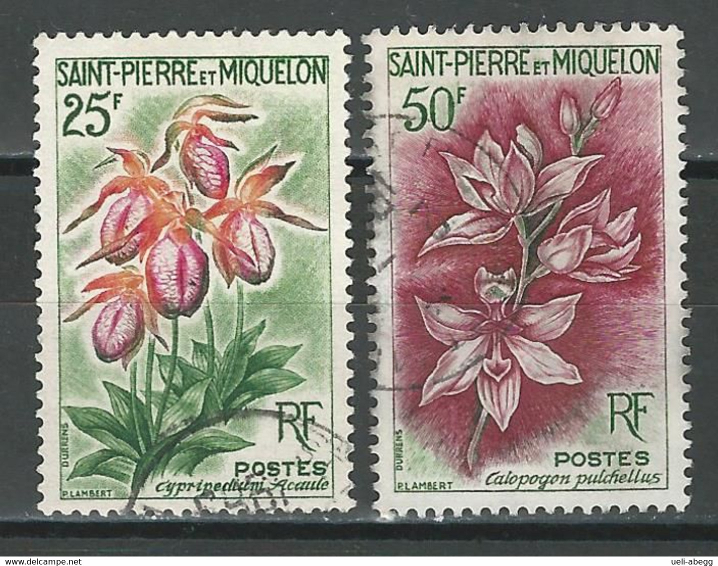 SPM 1962, Mi 394-95 O - Gebraucht