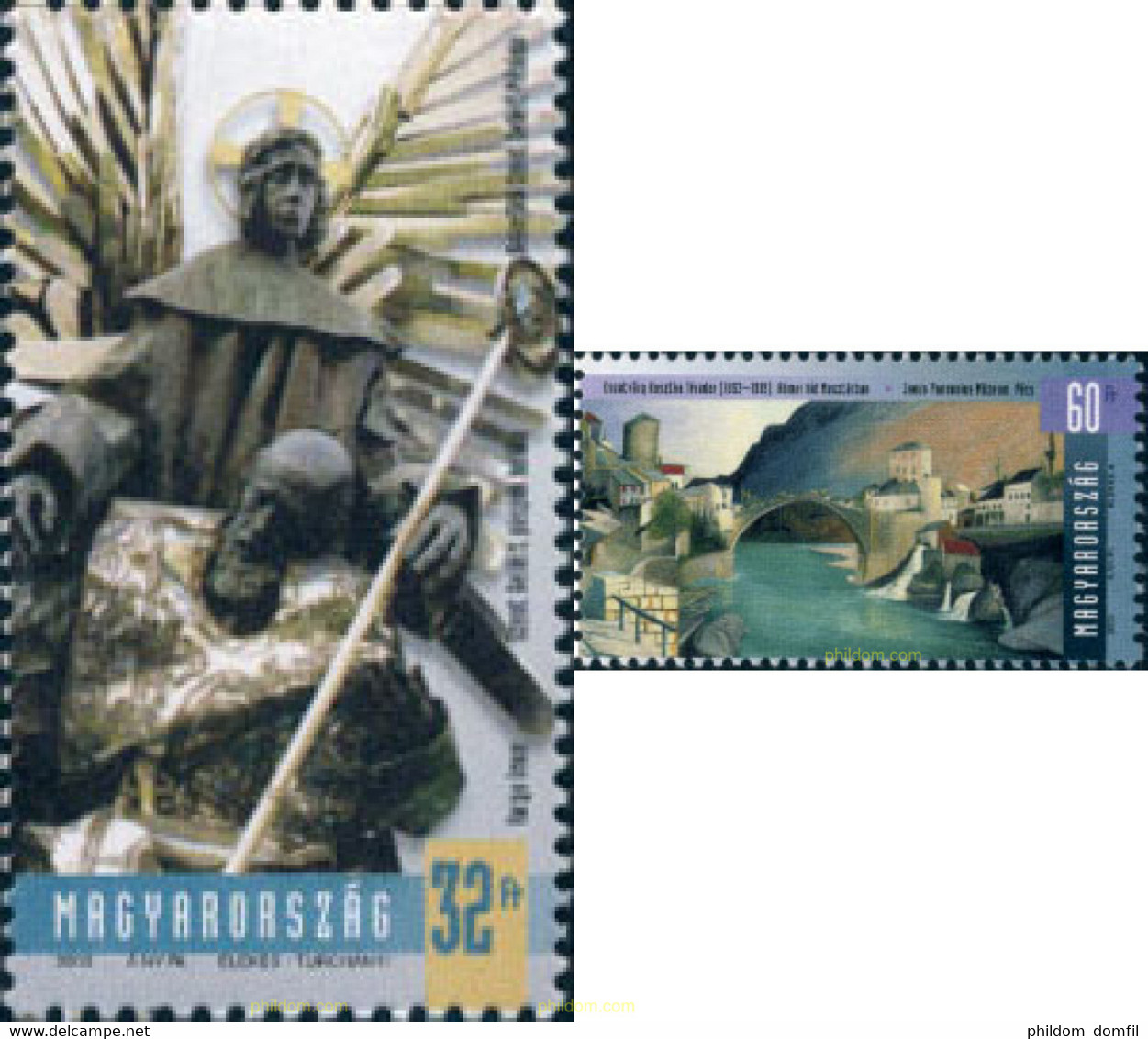 132126 MNH HUNGRIA 2003 ARTE - Gebruikt