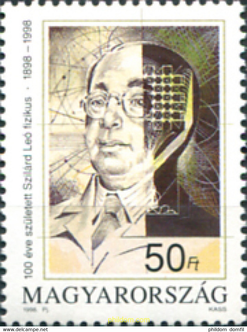 325549 MNH HUNGRIA 1998 PERSONAJE - Usati