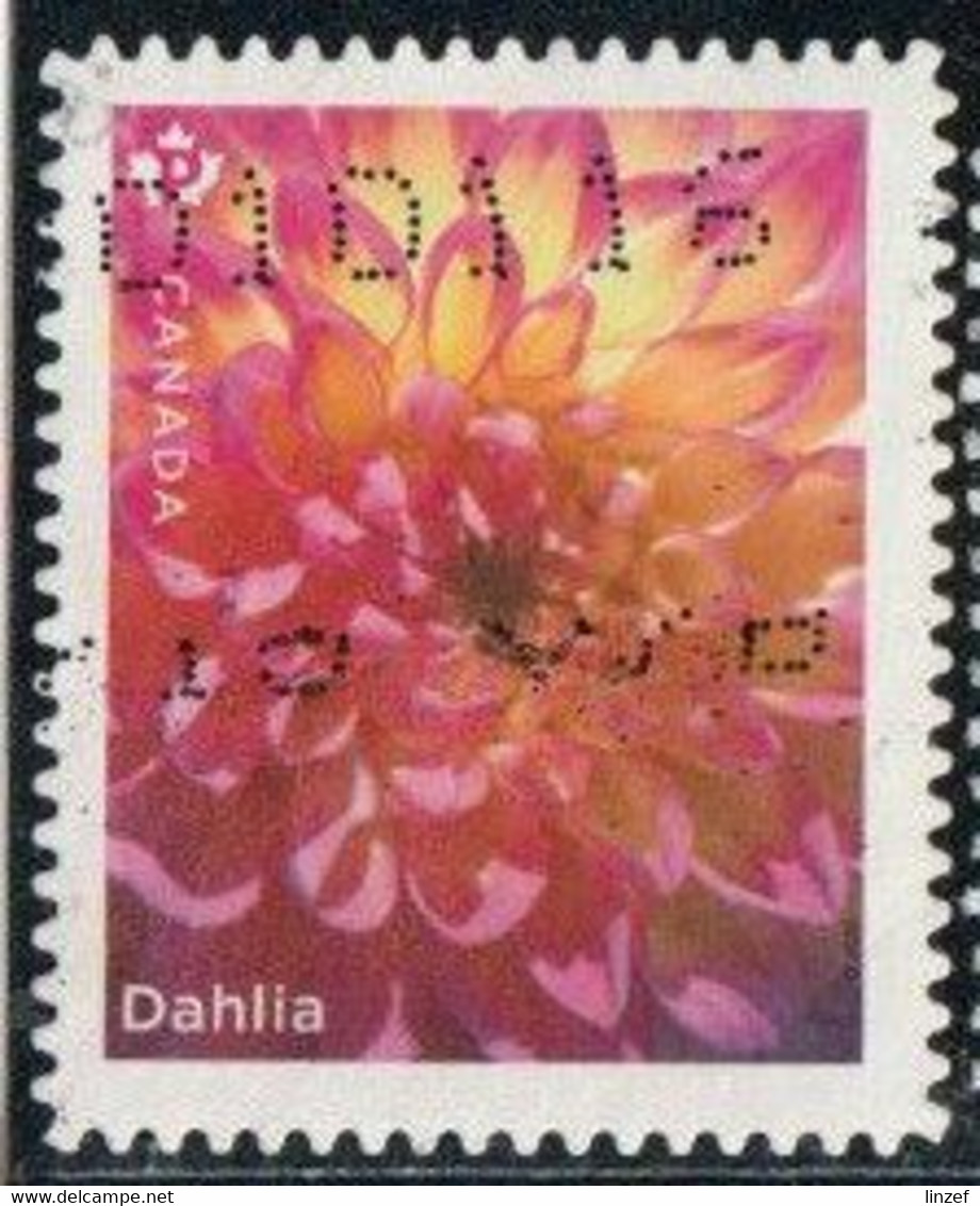 Canada 2020 Yv. N°3682 - Dahlia - Oblitéré - Oblitérés