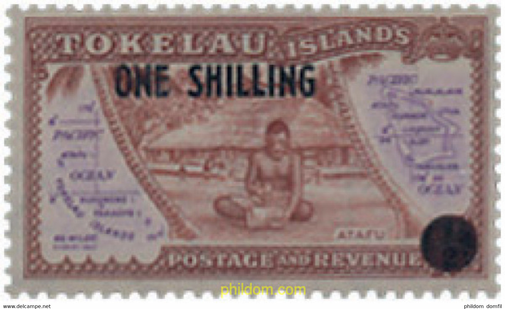 147610 MNH TOKELAU 1956 PERSONAJES DE LEYENDA - Tokelau