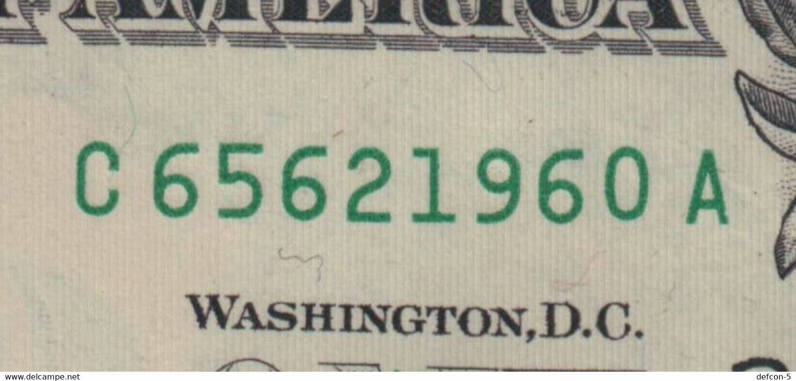 Geburtstags-Geschenk Zum 64. ! Geburtstags-Note: 1 US-Dollar [2017] > C65621960A < {$004-GEB1} - Valuta Nazionale