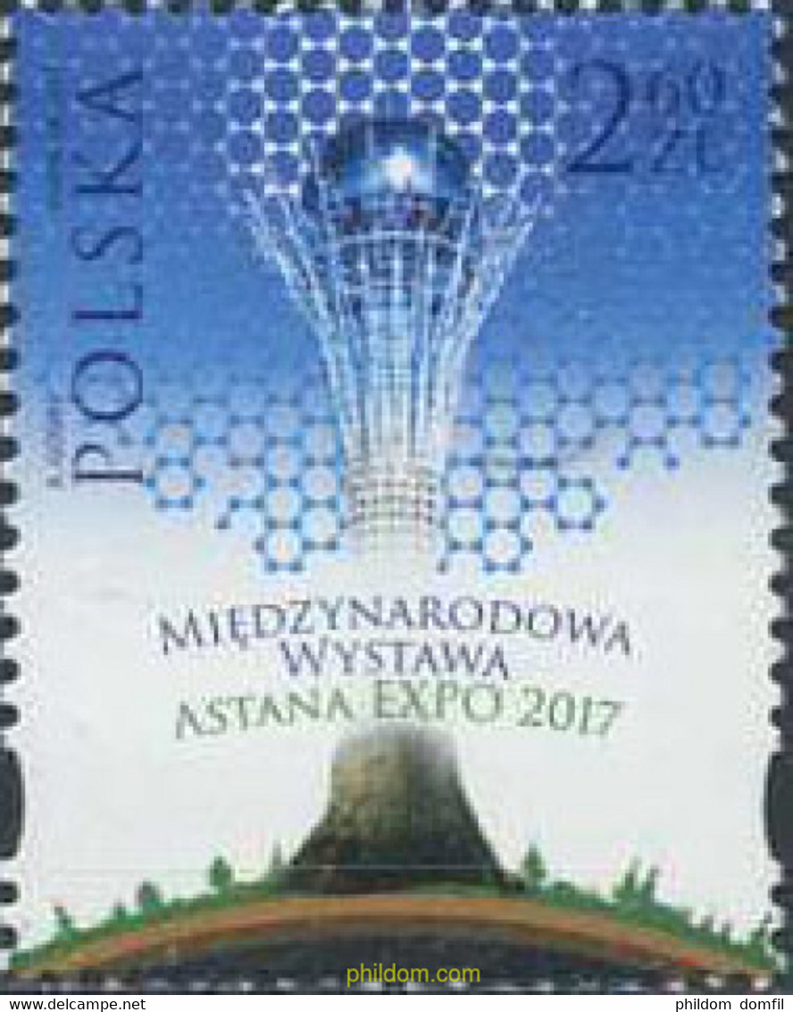 573270 MNH POLONIA 2017 EXPOSICION INTERNACIONAL DE 2017 EN ASTANA (KAZAJSTAN) - Sin Clasificación