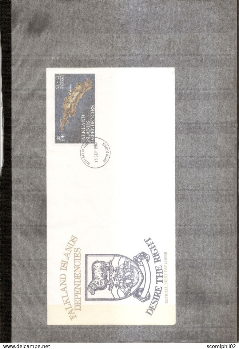 Iles ( FDC Des Falklands De 1982 à Voir) - Inseln