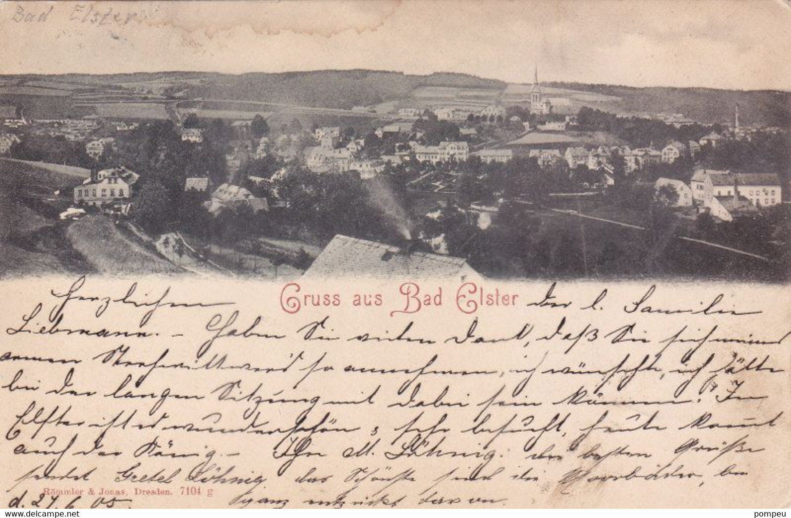 QT - Gruss Aus BAD ELSTER - 1905 - Vogtland