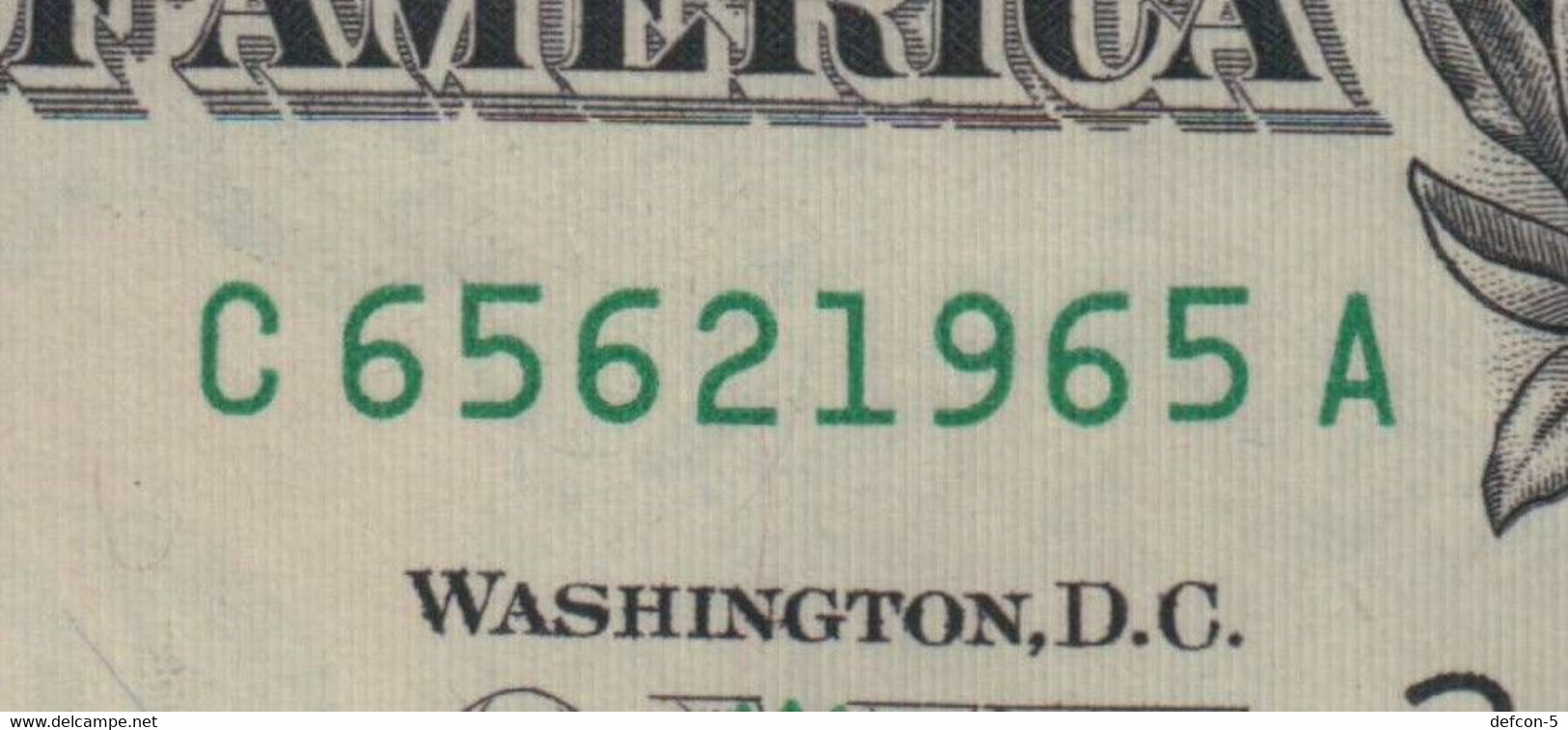 Geburtstags-Geschenk Zum 59. ! Geburtstags-Note: 1 US-Dollar [2017] > C65621965A < {$009-GEB1} - Divisa Nacional