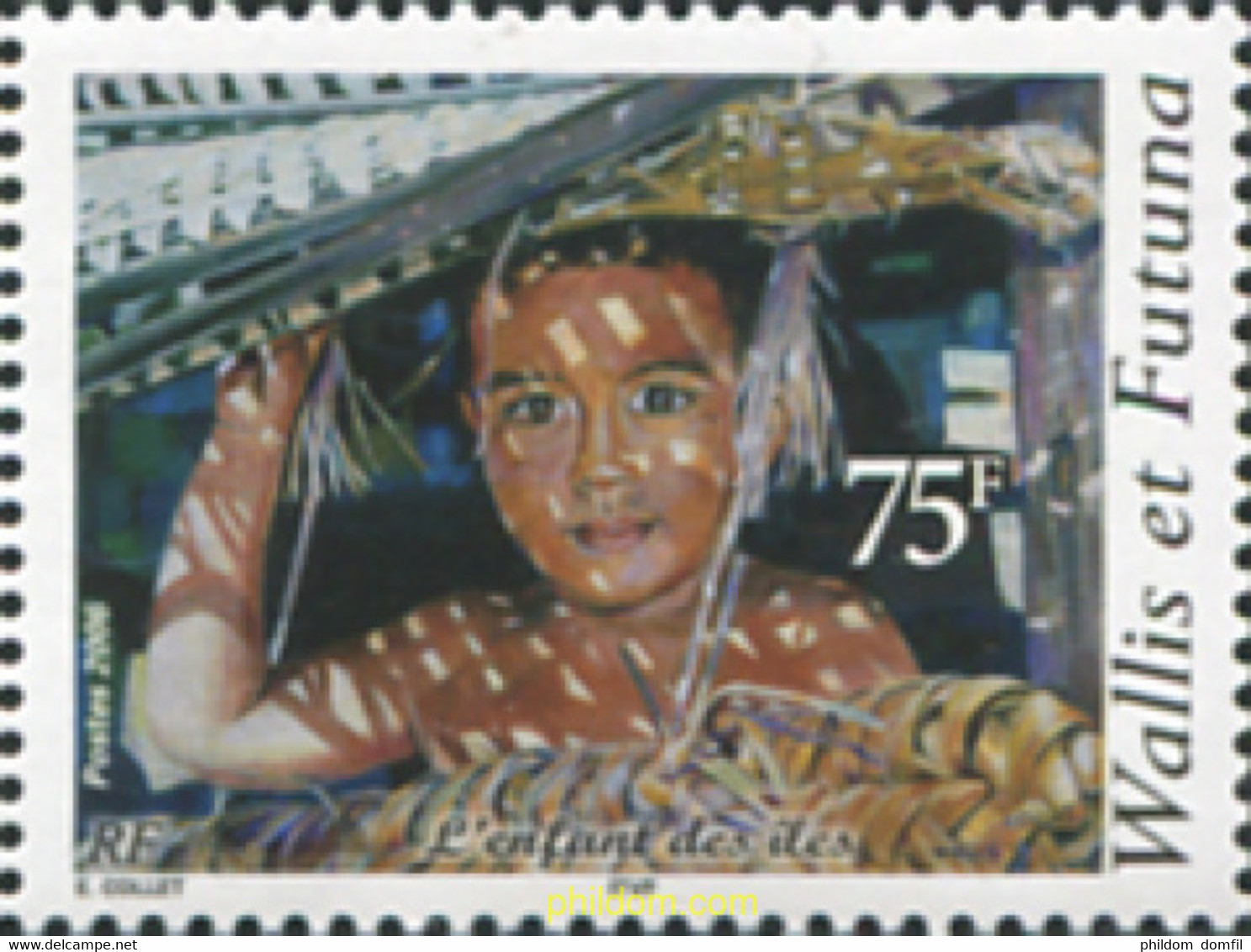 575006 MNH WALLIS Y FUTUNA 2006 EL NIÑO DE LA ISLA - Oblitérés