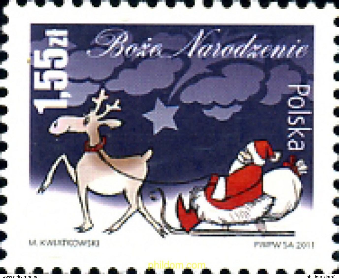 272919 MNH POLONIA 2011 NAVIDAD - Ohne Zuordnung