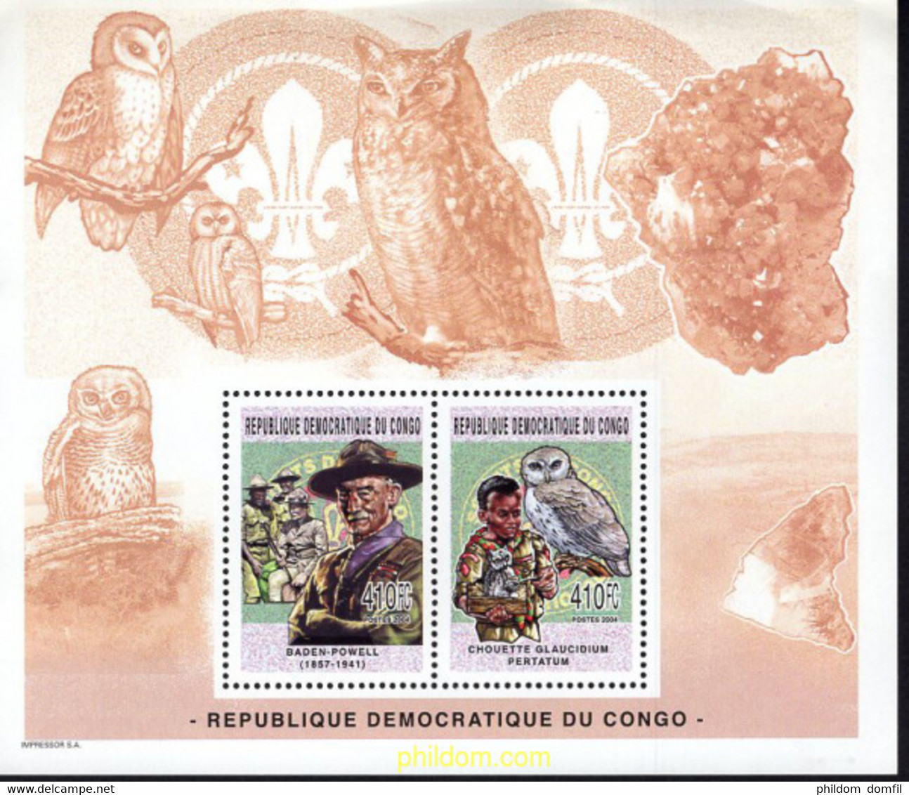 666240 MNH CONGO. República Democrática 2005 CONGO - Afgestempeld