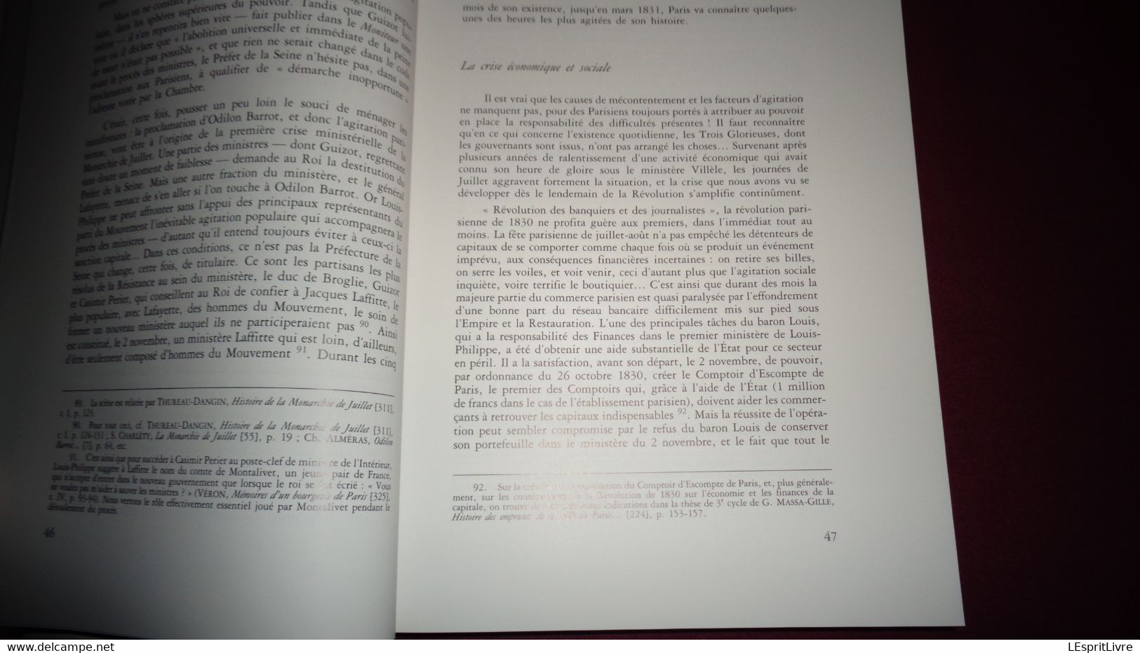 PARIS PENDANT LA MONARCHIE DE JUILLET 1830 1848 Nouvelle Histoire de Paris Histoire France Urbanisme Chemins de Fer Vie