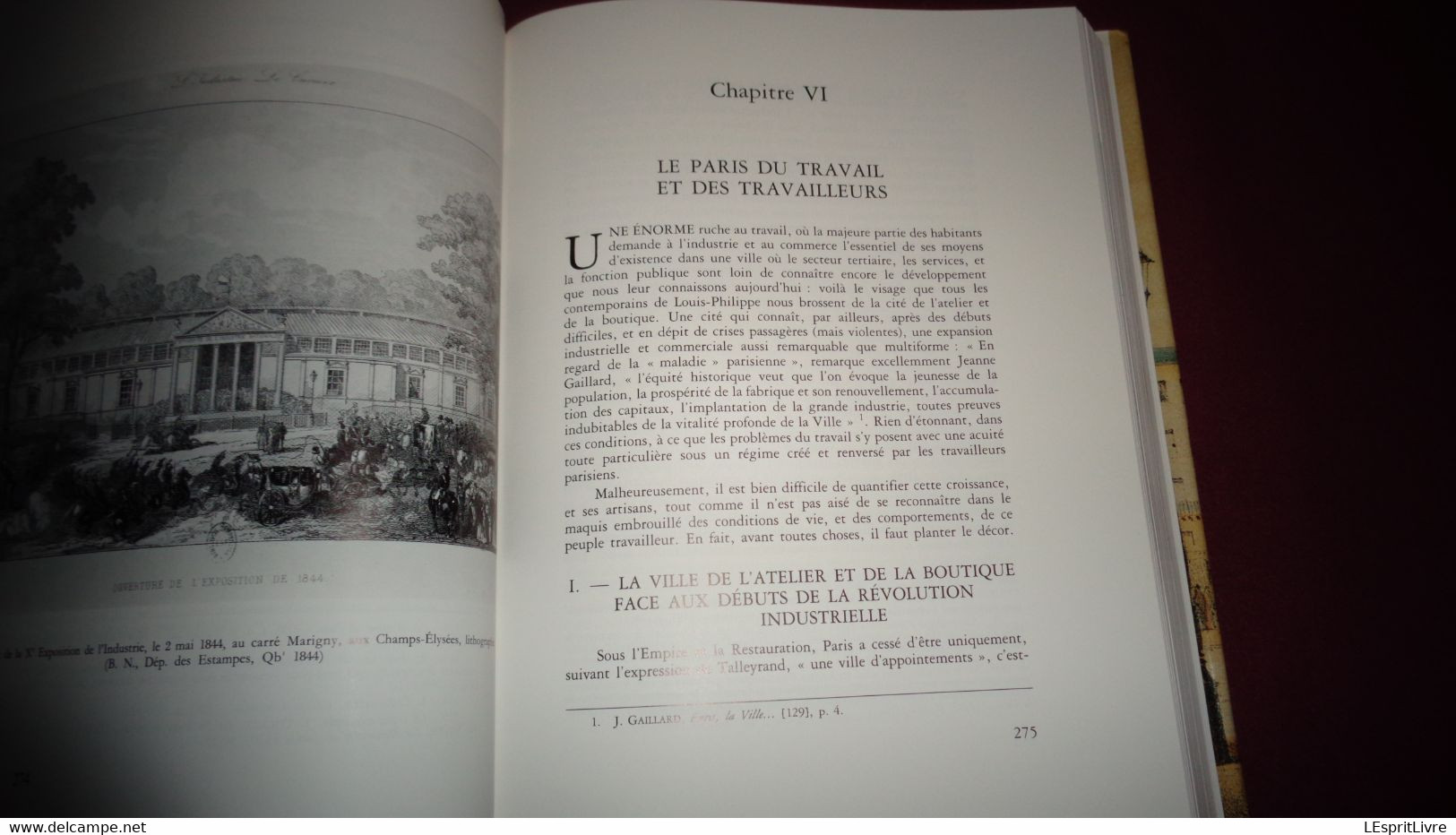 PARIS PENDANT LA MONARCHIE DE JUILLET 1830 1848 Nouvelle Histoire de Paris Histoire France Urbanisme Chemins de Fer Vie