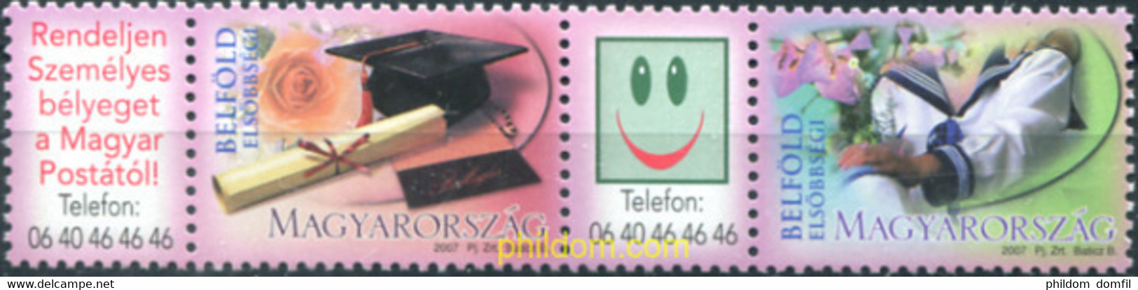 325286 MNH HUNGRIA 2007 GRADUADO - Used Stamps