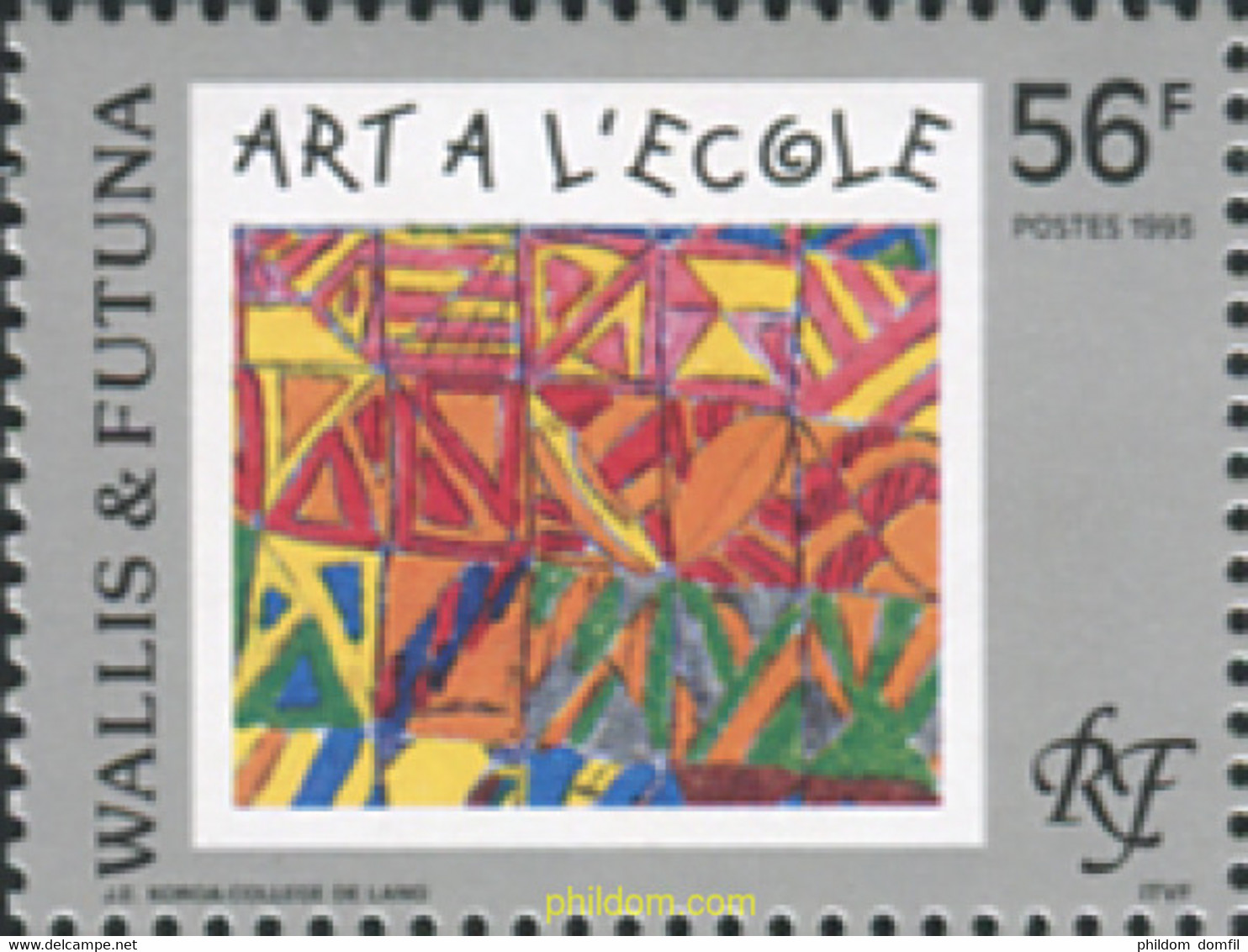 574699 MNH WALLIS Y FUTUNA 1993 PINTURA INFANTIL - Gebraucht