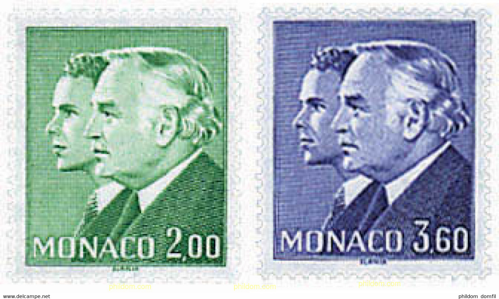 34814 MNH MONACO 1987 PRINCIPES RAINIERO III Y ALBERTO - Otros & Sin Clasificación